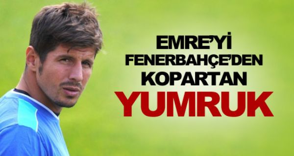 Emre'yi Fener'den kopartan yumruk